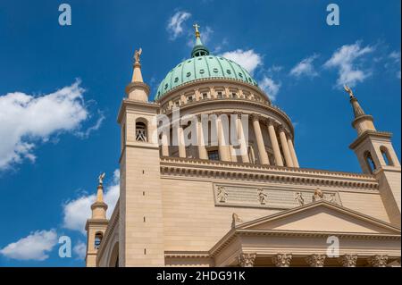 potsdam, nikolaikirche, tambourkuppel, potsdams, nikolaikirches Banque D'Images
