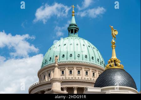 potsdam, nikolaikirche, tambourkuppel, potsdams, nikolaikirches Banque D'Images