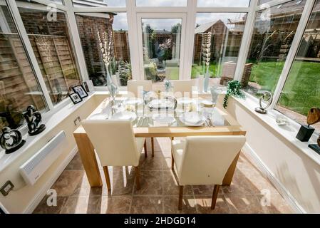 Réglage de la table Banque D'Images