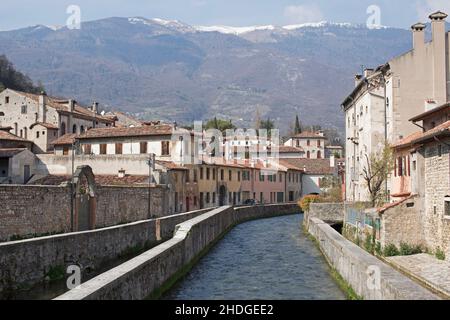 vittorio veneto, serravalle Banque D'Images