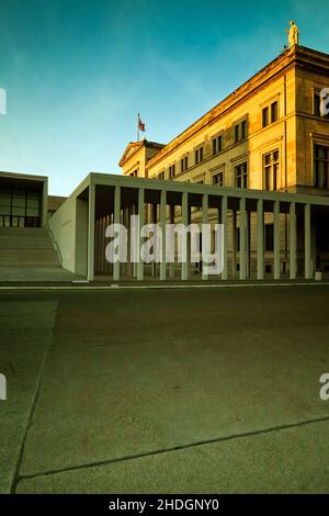 berlin, île aux musées, ancienne galerie nationale, galerie James Simon, îles aux musées,anciennes galeries nationales Banque D'Images