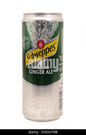 schweppes, ginger ale Banque D'Images