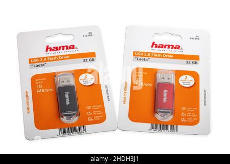 connecteur usb, hama, connecteurs usb, hamas Banque D'Images