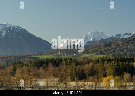 terres de berchtesgadener, alpes de berchtesgaden, terres de berchtesgadener Banque D'Images