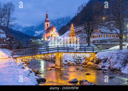 ramsau, saint-sébastien, ramsaus, saint-sébastien Banque D'Images