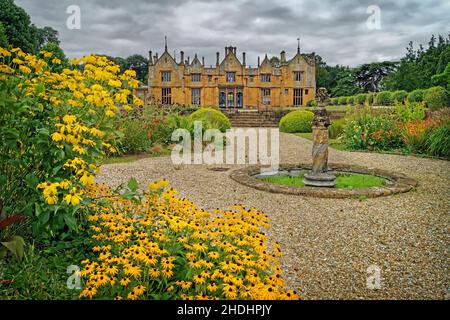 Royaume-Uni, Somerset, Ilminster, Dillington House et terrain Banque D'Images