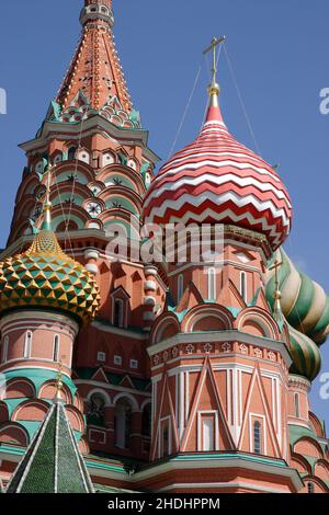 moscou, cathédrale st basil, moscows, cathédrales st basil Banque D'Images