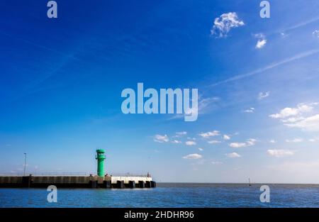 phare, büsum, phares, büsums Banque D'Images