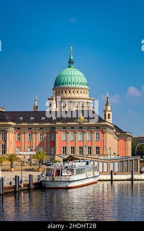 potsdam, palais de la ville, nikolaikirche, potsdams, palais de la ville,nikolaikirches Banque D'Images