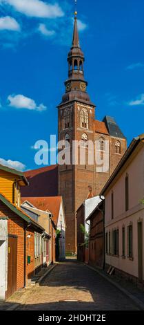 eglise, st stephen, tangermünde, churchs, st stephens Banque D'Images