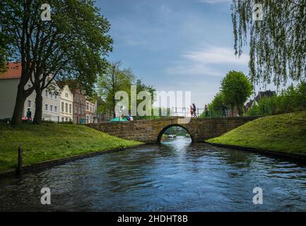 village, friedrichstadt, villages Banque D'Images