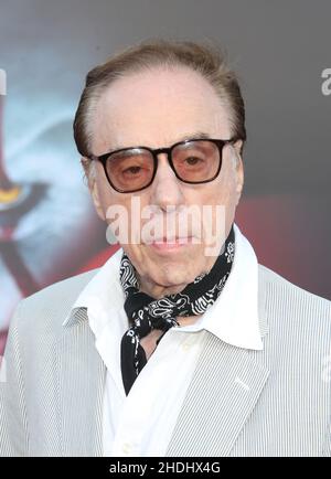 **PHOTO DE FICHIER** Peter Bogdanovich est décédé.WESTWOOD, CA - AOÛT 26 : Peter Bogdanovich, à la première de Warner Bros. Pictures 'IT Chapter Two' au Regency Village Theatre de Westwood, Californie, le 26 août 2019.Crédit: Faye Sadou/MediaPunch Banque D'Images