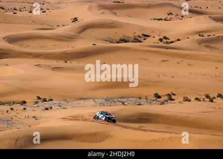 316 Costes Lionel (fra), Tressens Christophe (fra), pH Sport dans les pas de Léa, pH Sport Zephyr, T4 FIA SSV, W2RC, action pendant la phase 5 du rallye Dakar 2022 autour de Riyad, le 6th 2022 janvier à Riyad, Arabie Saoudite - photo Florent Gooden / DPPI Banque D'Images