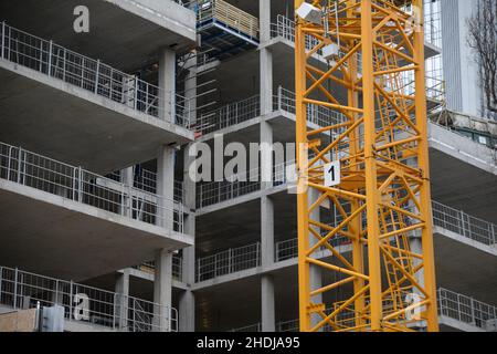 site de construction, carcasse, superstructure, sites de construction, site,sites, superstructures Banque D'Images