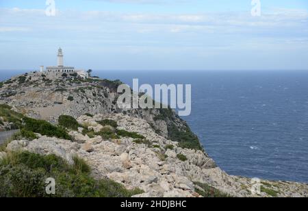 phare, majorque, formentor, cap de formentor, phares,majorcas, formentors, cap de formentors Banque D'Images