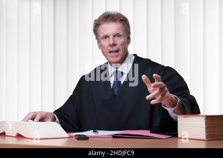 juge, avocat, procureur, juges, justice,droit, avocats, juridique, système juridique, procureurs Banque D'Images