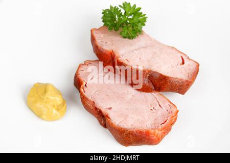 en-cas, pain de viande, en-cas, leberkase, pains de viande Banque D'Images