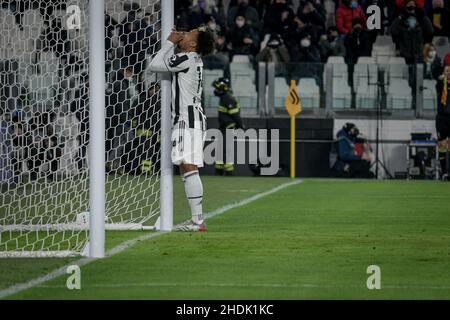 Turin, Italie.06th janvier 2022.Turin.2021/2022 série D'un match TIM League.Juventus contre Napoli.Allianz Stadium en photo : Weston McKennie crédit : Independent photo Agency/Alay Live News Banque D'Images