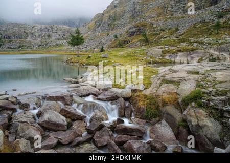 tyrol du sud, dolomites, val nambrone, tyrols du sud Banque D'Images