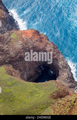 côte, na pali, kauai, côtes Banque D'Images