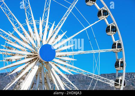 grande roue, gondole, roulettes, gondoles Banque D'Images