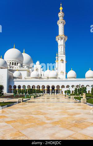 islam, mosquée, mosquée sheikh zayed, islams, mosquées Banque D'Images