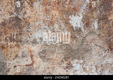 avec des intempéries, un mur en béton, des plinettes, des murs en béton Banque D'Images