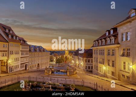 hôtel de ville, centre-ville, gotha, hôtels de ville, centres-ville,gothas Banque D'Images