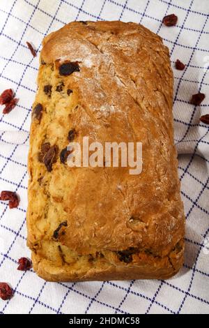 pain aux raisins secs, pains aux raisins secs Banque D'Images