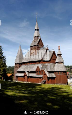 église de la rive, église de la tige de gustav adolf, églises de la rive, églises de gustav adolf Banque D'Images