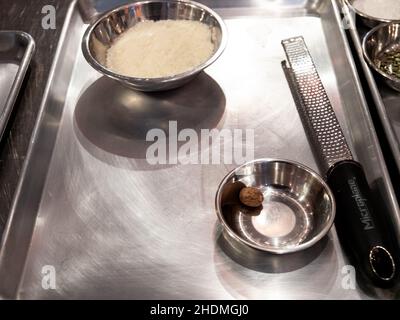 Faire des raviolis Banque D'Images