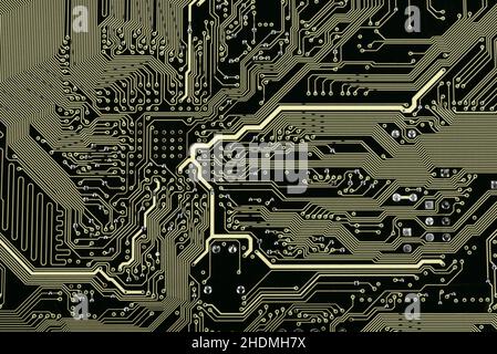 matériel, industrie électronique, carte de circuits imprimés, matériel, électronique,industries électroniques, cartes de circuits imprimés Banque D'Images