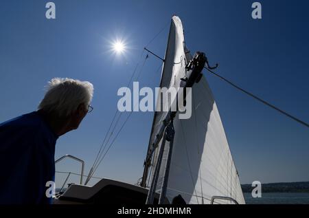 voilier, voile, marin, voiliers, voilier,bateaux à voile, marins Banque D'Images
