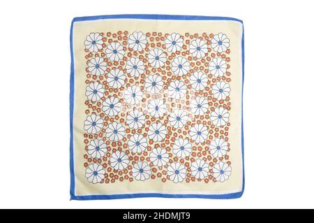 motif floral, mouchoir, motifs floraux, motifs, mouchoirs,tissu Banque D'Images