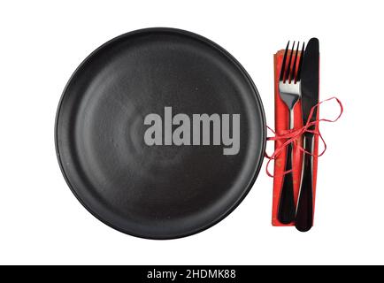 assiettes, serviettes, sets de table, couverts, assiettes,serviettes, pâtisseries Banque D'Images
