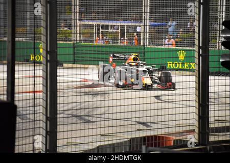 Alexander Albon - Singapour F1 2019 Banque D'Images