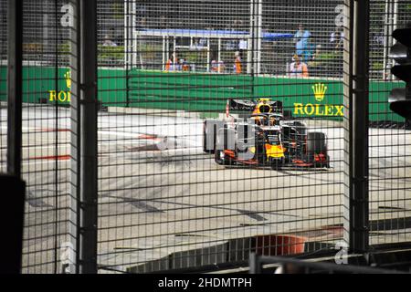 Alexander Albon - Singapour F1 2019 Banque D'Images