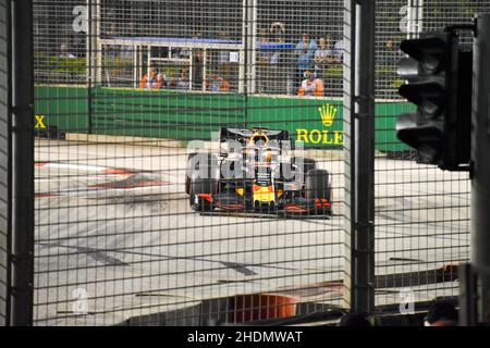 Max Verstappen - Singapour F1 2019 Banque D'Images