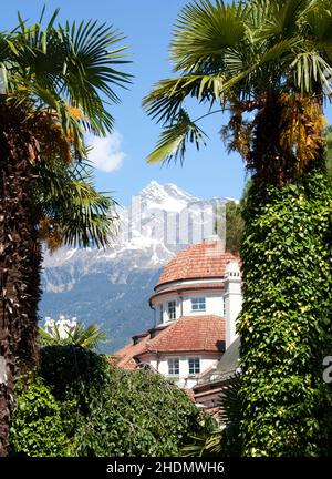 hôtel spa, merano, hôtel, hôtels, hôtels spa,meranos Banque D'Images