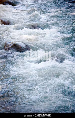 rapide, passant, rapides Banque D'Images