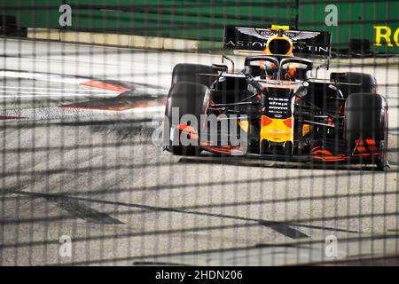 Alexander Albon - Singapour F1 2019 Banque D'Images