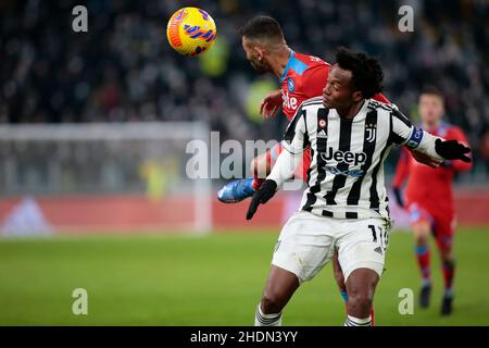 Turin, Italie.22nd décembre 2021.Juventus Napoli, 06 janv. 2022, Allianz Stadium, Turin crédit: Nderim Kacili/Alay Live News Banque D'Images