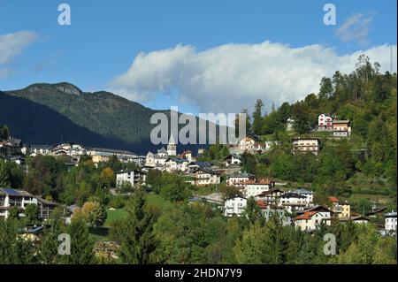 pieve di cadore Banque D'Images