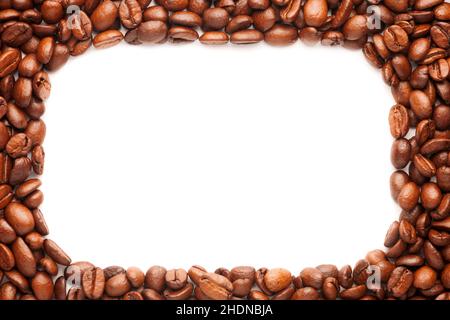 café, cadre, grains de café, cafés, cadres,grain de café Banque D'Images