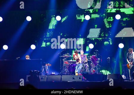 Red Hot Chili Peppers - Singapour F1 2019 Banque D'Images