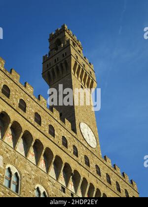 florence, palazzo vecchio, fleurons, palazzo vecchios Banque D'Images