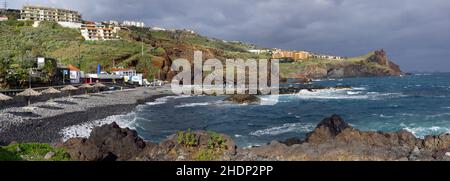 rocky, madère, côte est, rocheuses, madeiras,côte est Banque D'Images