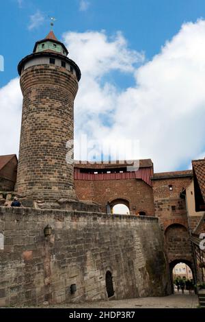 nuremberg, sinwellturm, nurembergs, sinwellturms Banque D'Images