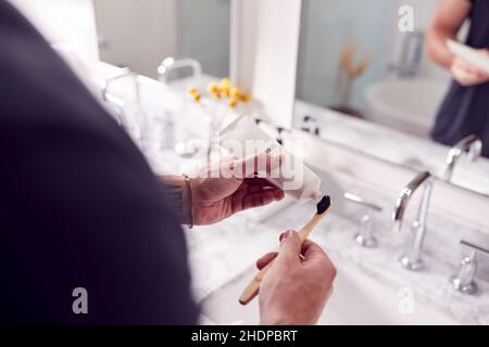 brosse à dents, hygiène dentaire, dentifrice, brosses à dents, hygiène dentaire,pâtes dentifrices Banque D'Images