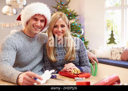 noël, cadeau de noël, emballage, joyeux noël, noël,noël, cadeau de noël, cadeaux de noël Banque D'Images